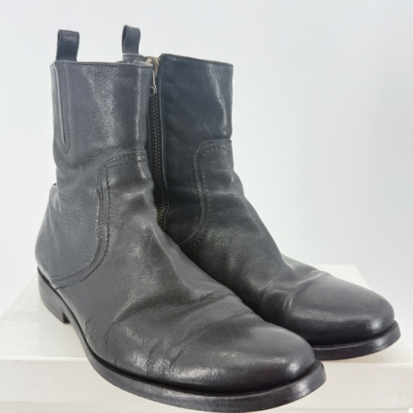 Buttero Floyd Side Zip Leather Boots - Picture 2 of 8